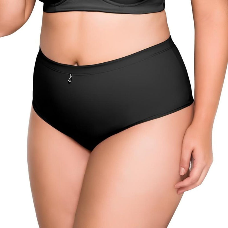 Calcinha Plus Size Ref 124233 Preto